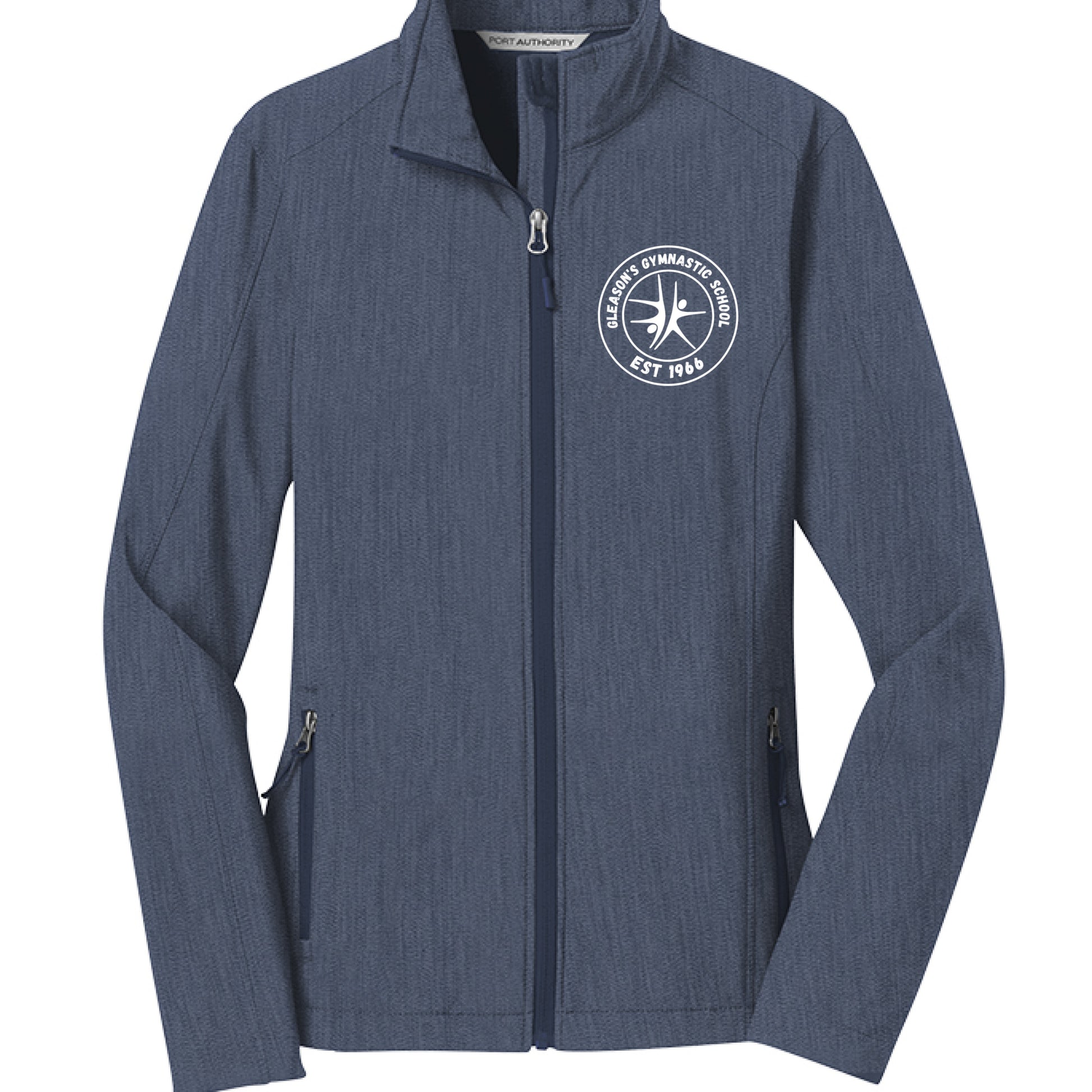 Navy Heather - FRONT