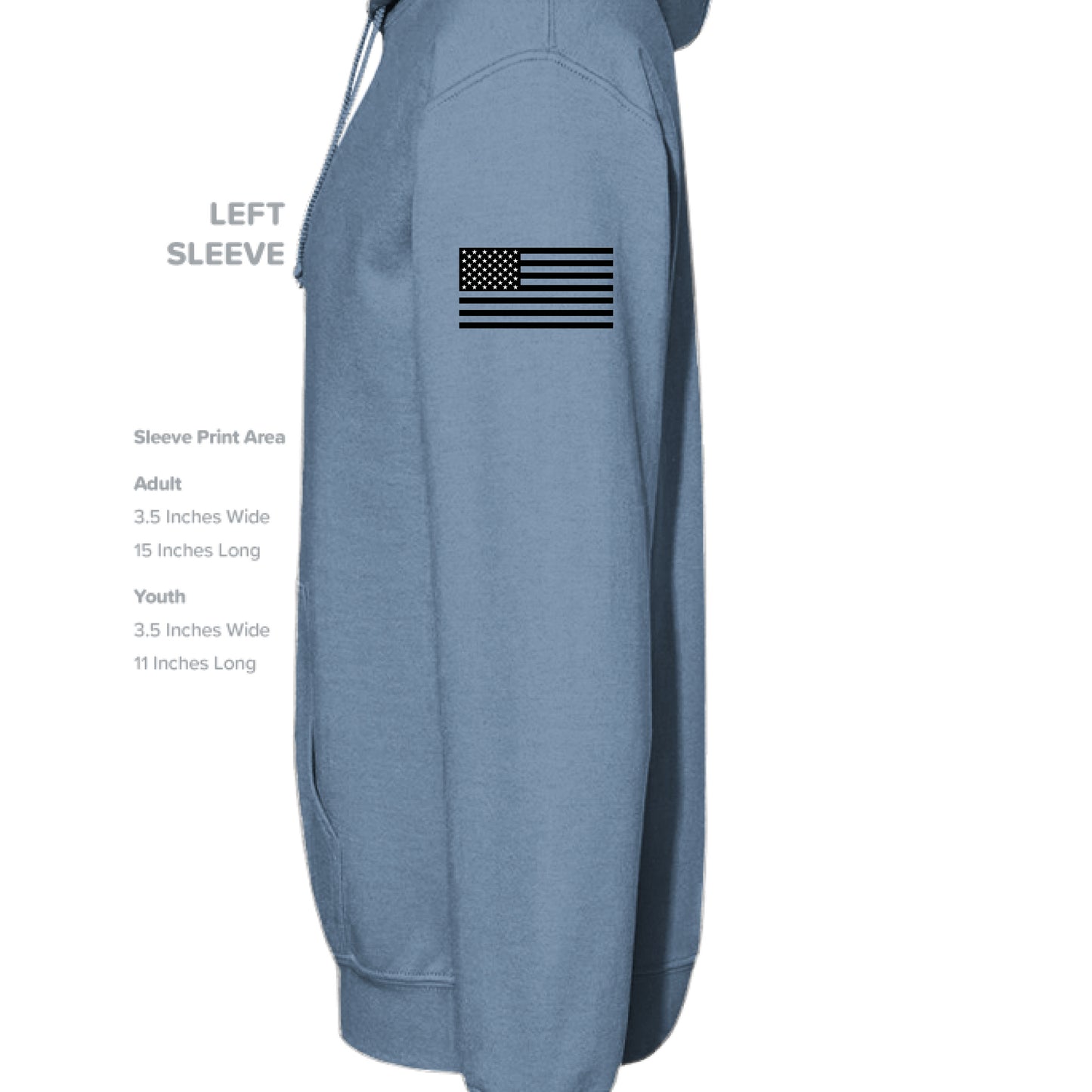 Steel Blue - SLEEVE_LEFT