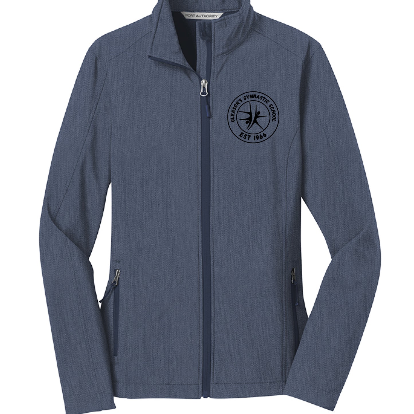 Navy Heather - FRONT