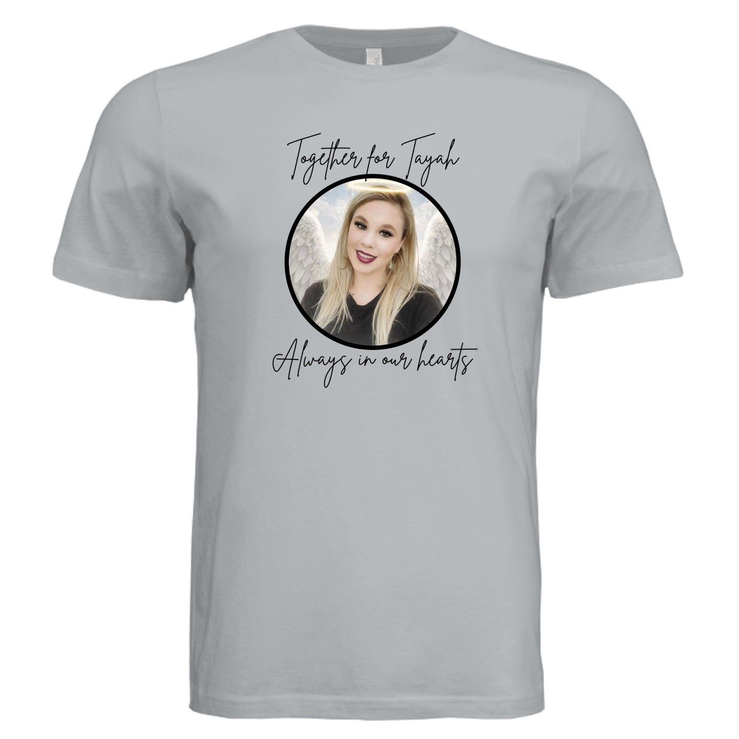 Solid Silver Triblend - FRONT