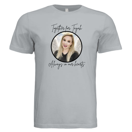 Solid Silver Triblend - FRONT