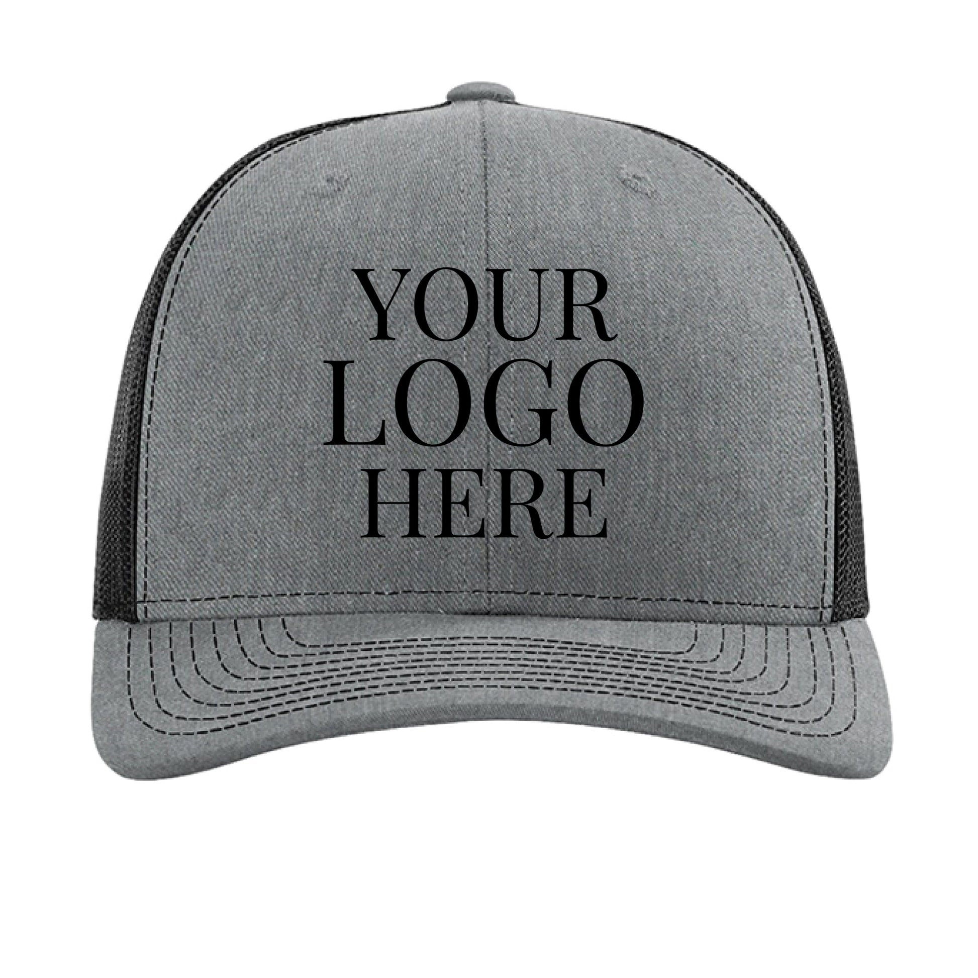 Heather Grey/ Black - FRONT