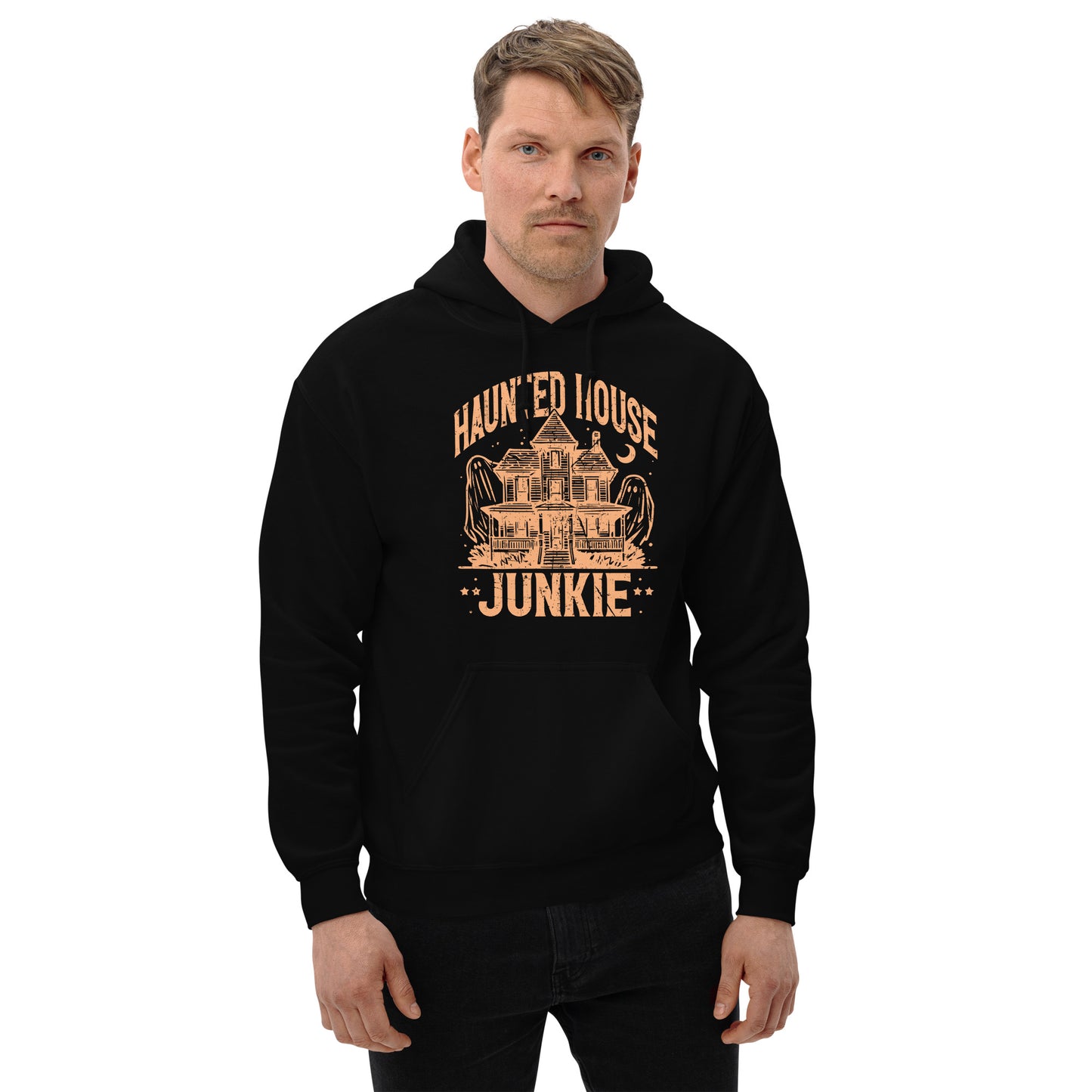 Haunted House Junkie Unisex Hoodie