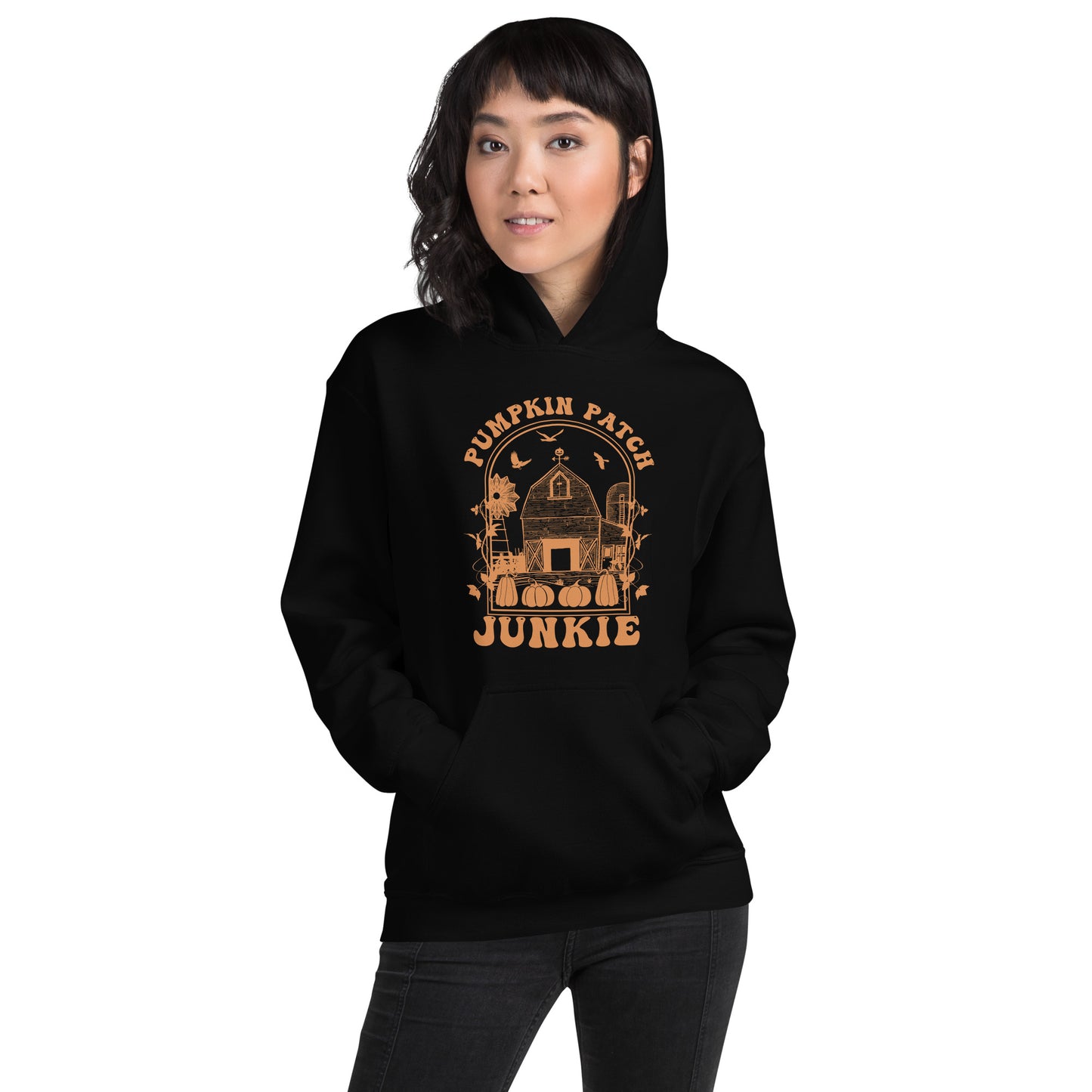 Pumpkin Patch Junkie Unisex Hoodie