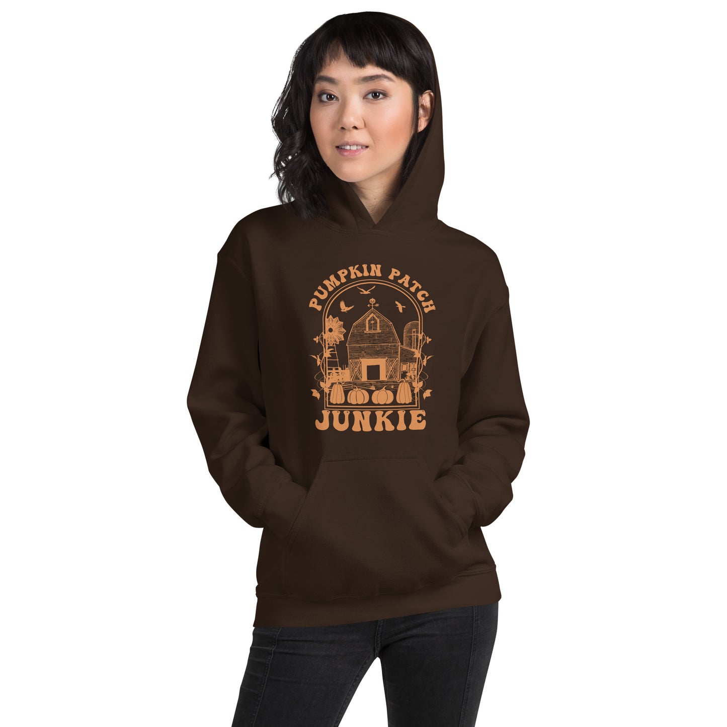 Pumpkin Patch Junkie Unisex Hoodie