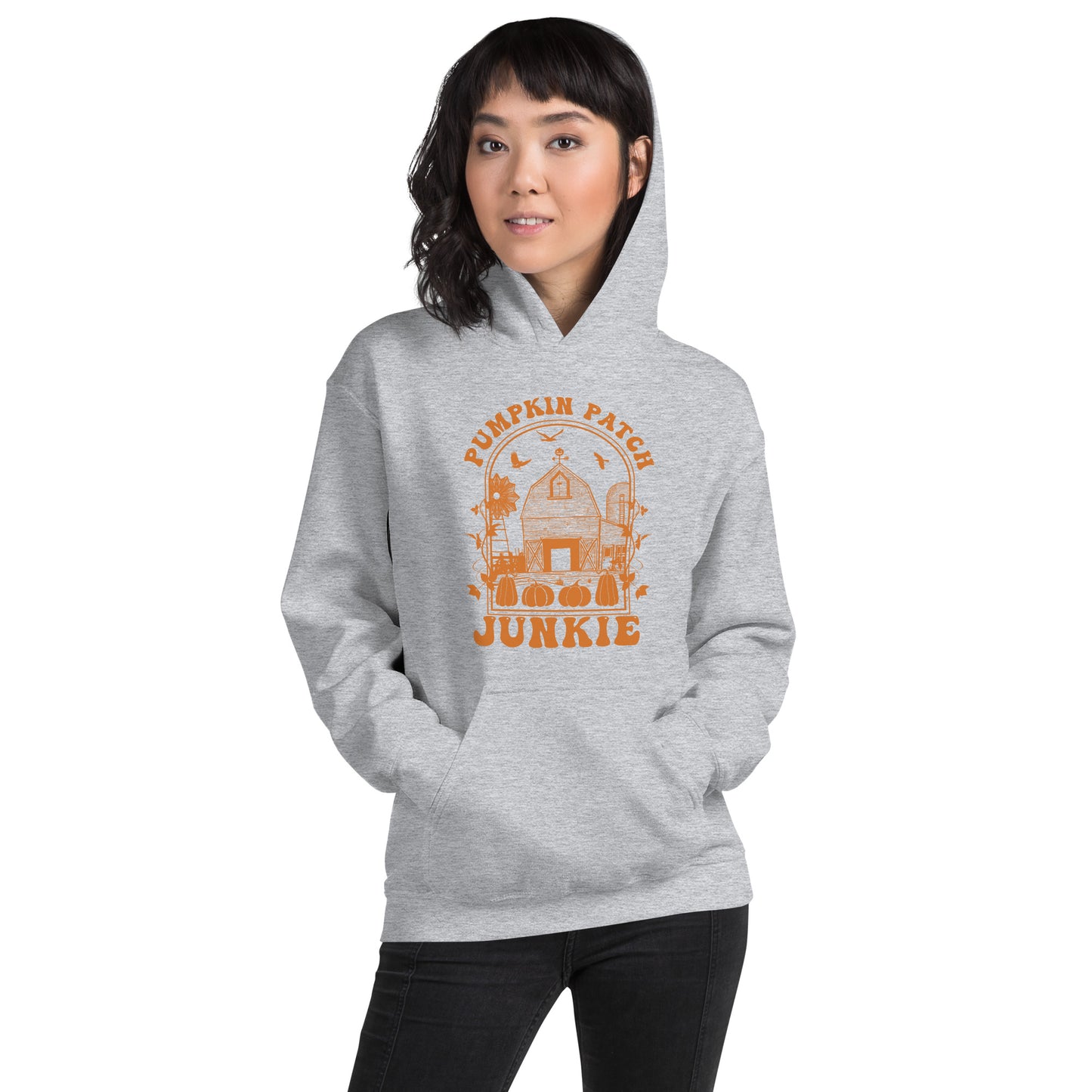 Pumpkin Patch Junkie Unisex Hoodie