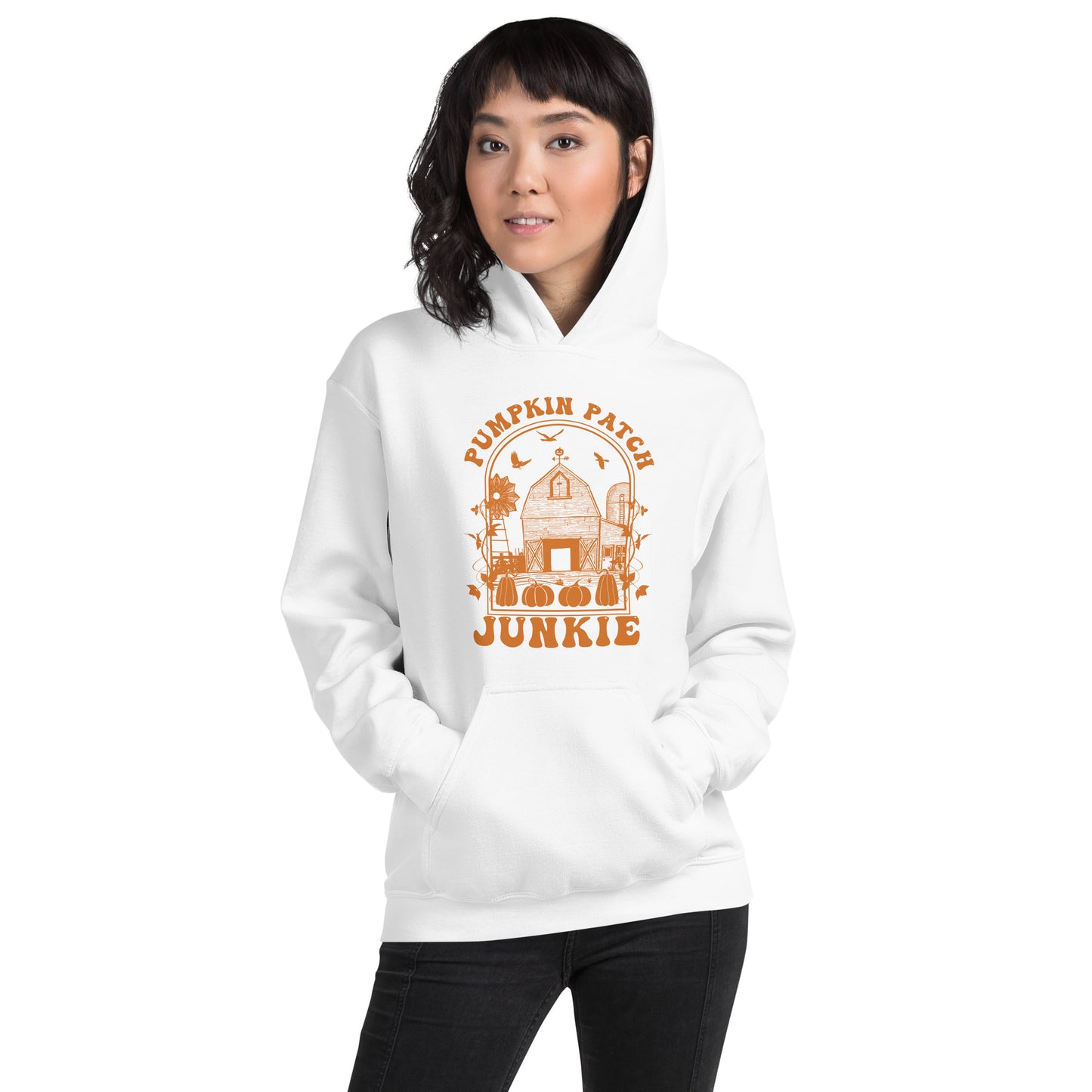 Pumpkin Patch Junkie Unisex Hoodie