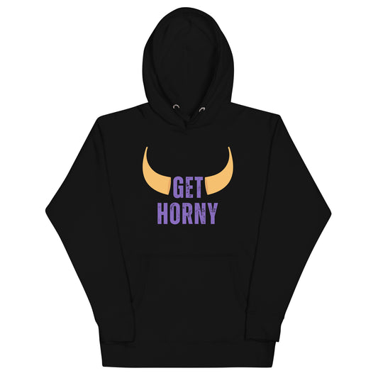 Unisex MN Vikings Get Horny Hoodie