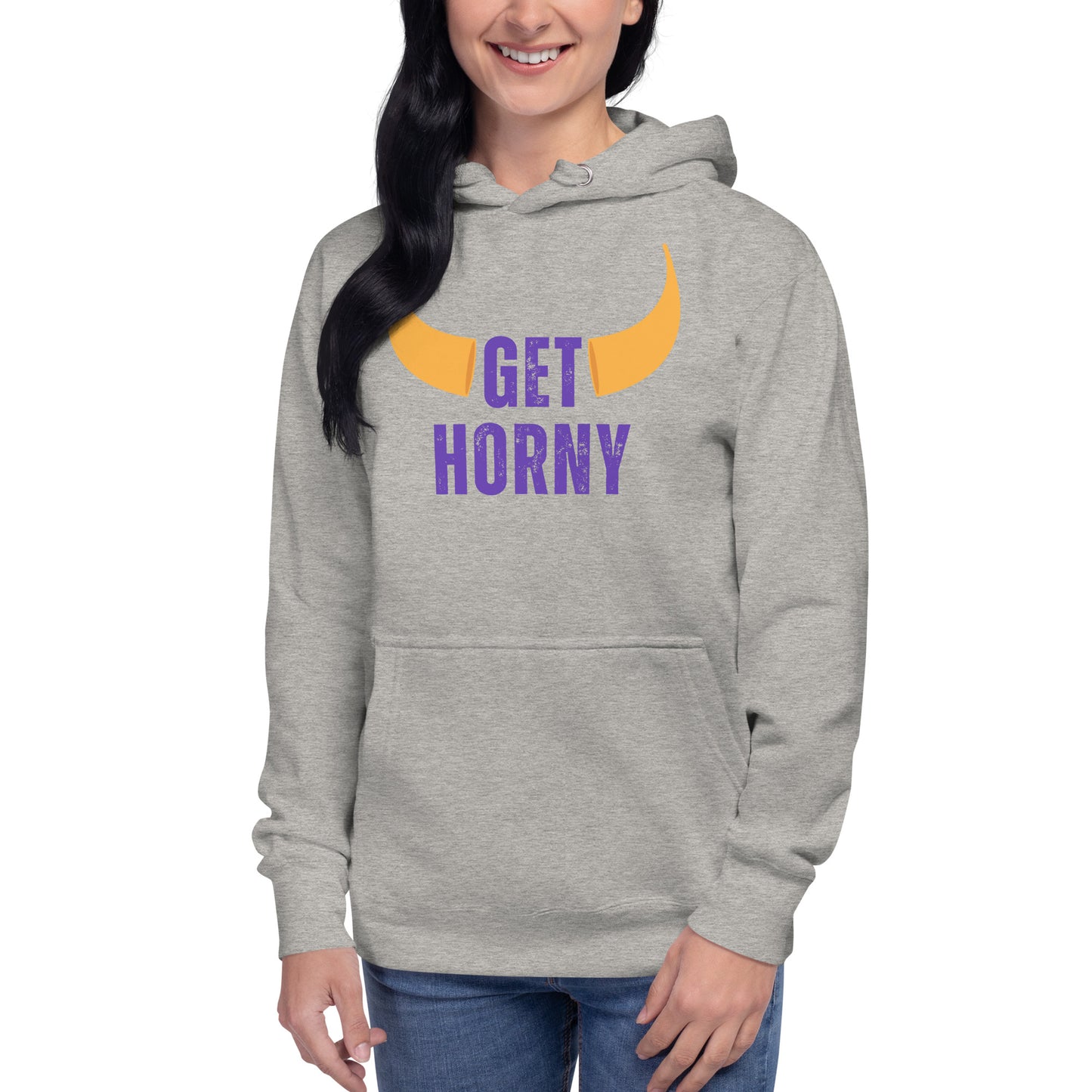 MN Vikings Get Horny Unisex Hoodie