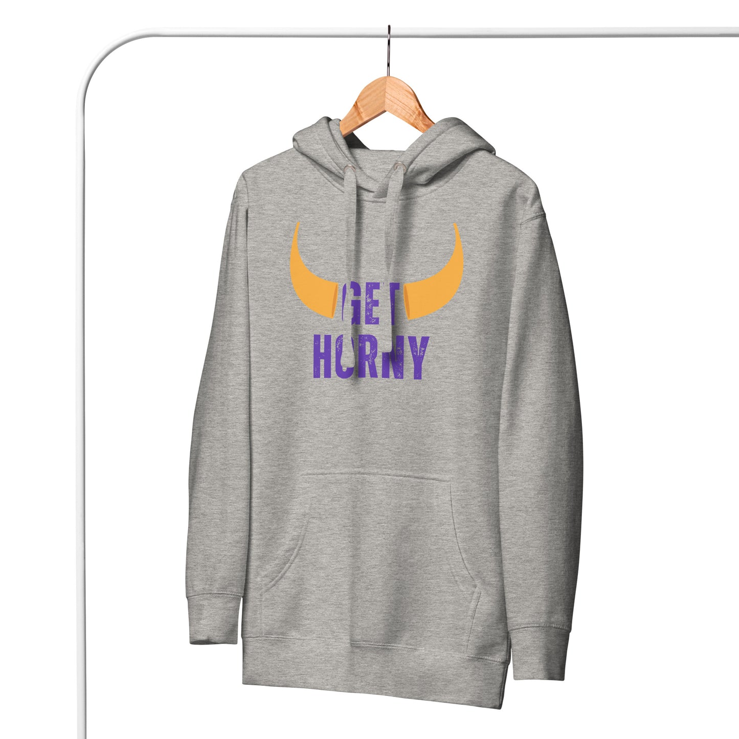 MN Vikings Get Horny Unisex Hoodie