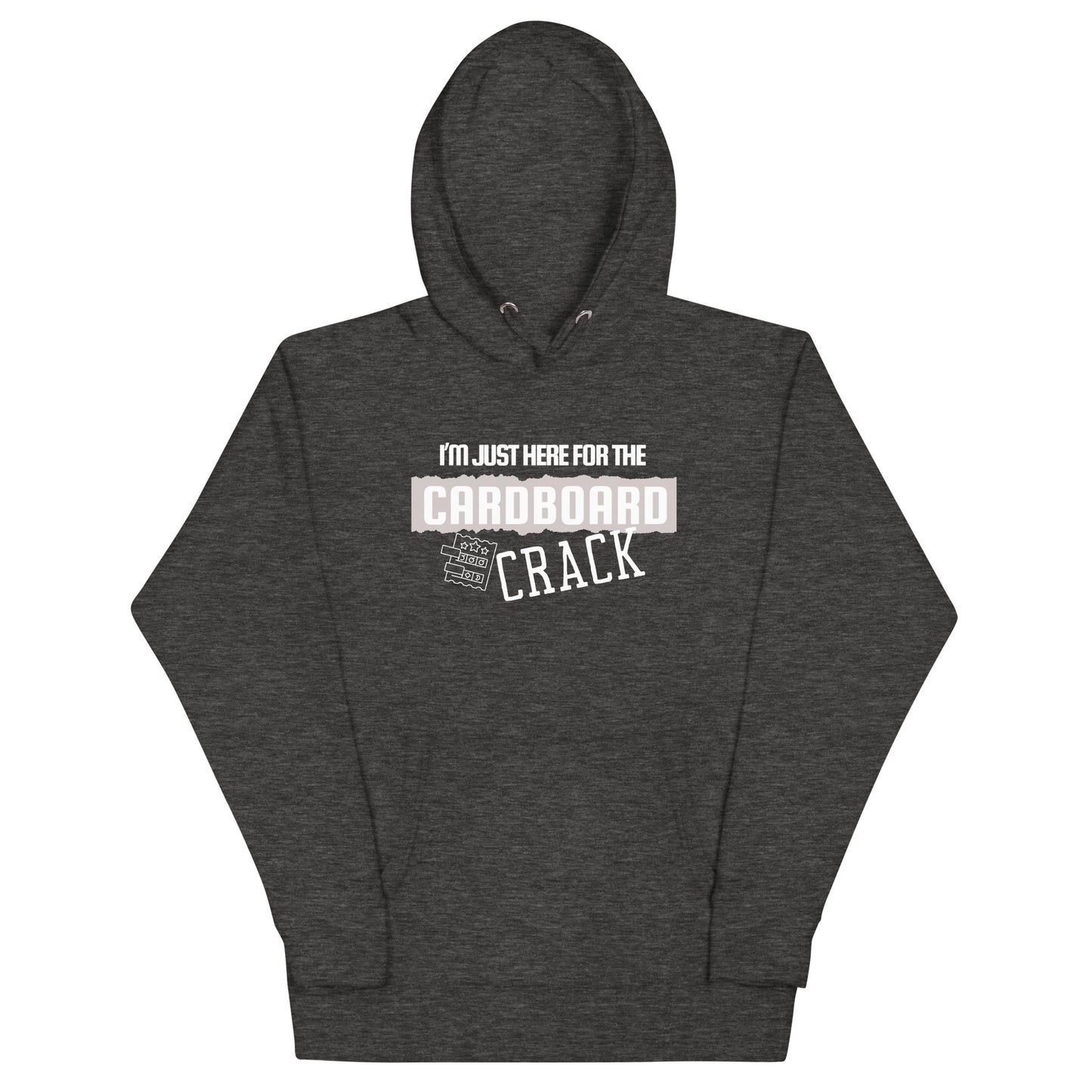 Cardboard Crack Pull Tab Unisex Hoodie