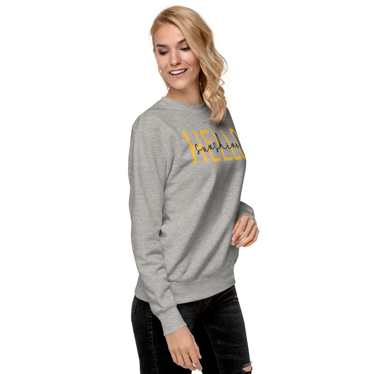 Hello Sunshine Unisex Premium Sweatshirt