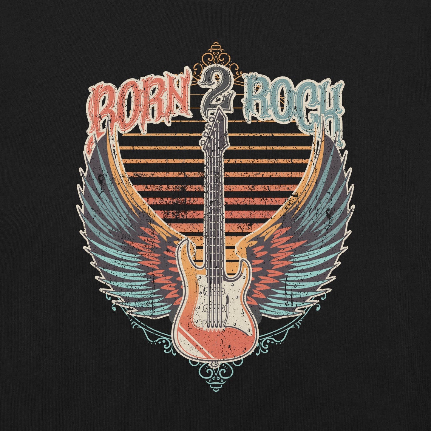 Born 2 Rock Unisex T-shirt