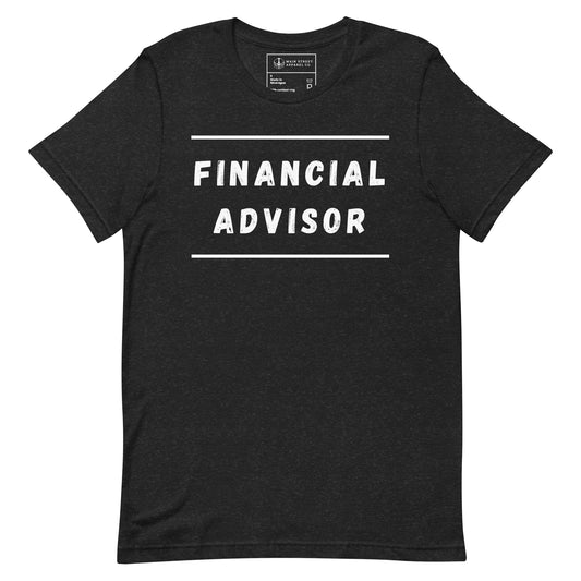 Pull Tab Boss Financial Advisor 2-Sided Unisex T-shirt