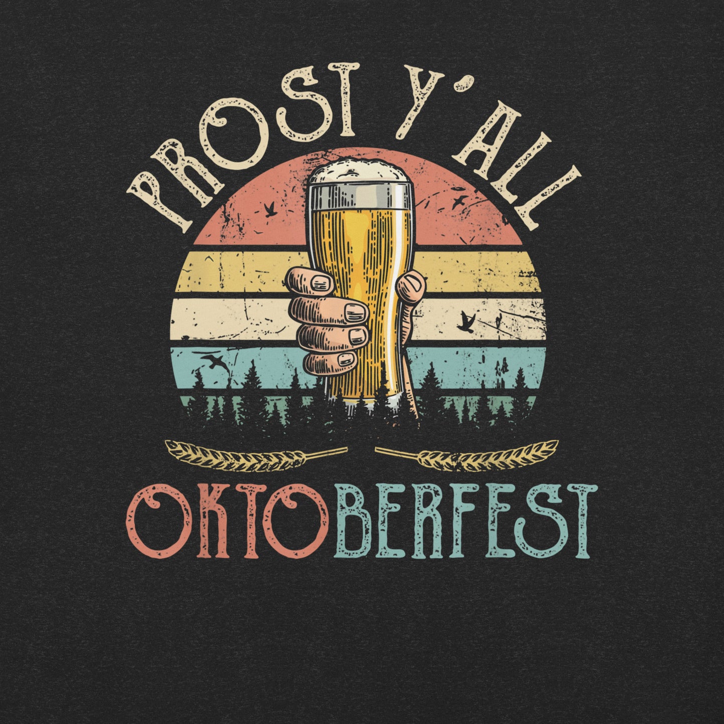 Prost Oktoberfest Unisex T-shirt