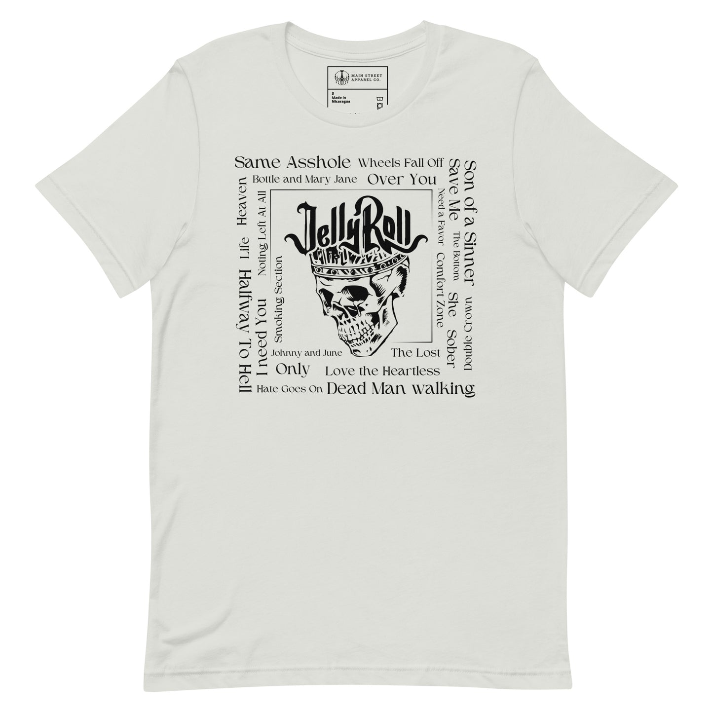 Jelly Roll Songs Unisex T-shirt