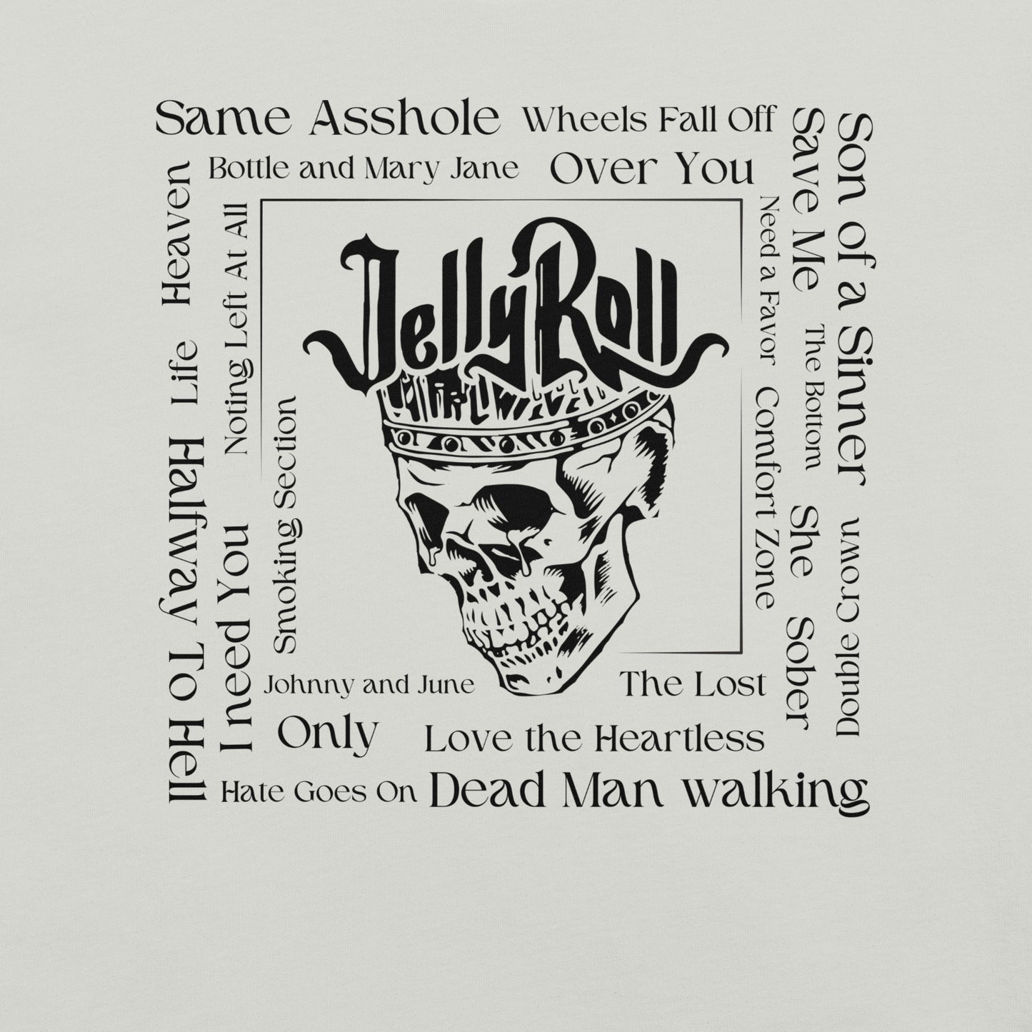 Jelly Roll Songs Unisex T-shirt