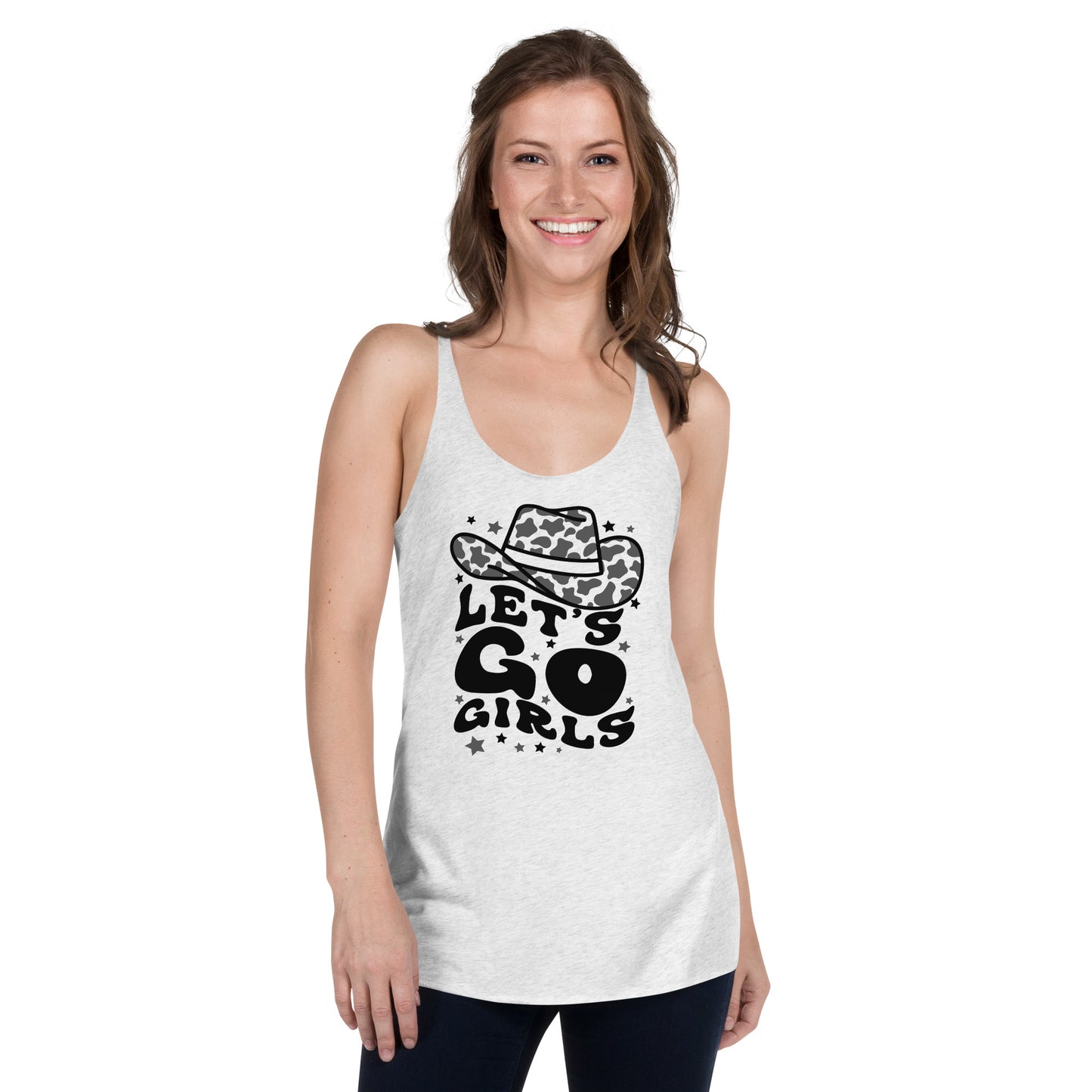 Women's Let's Go Girls Racerback Tank