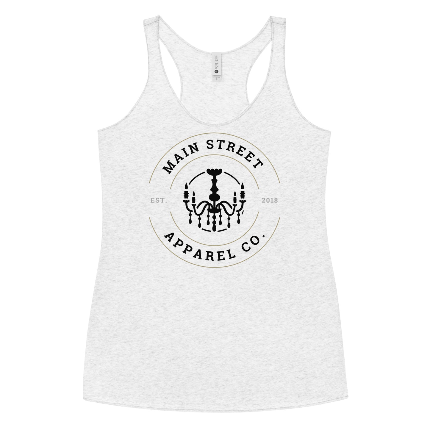 Main Street Apparel Co Logo Women's Racerback Tank