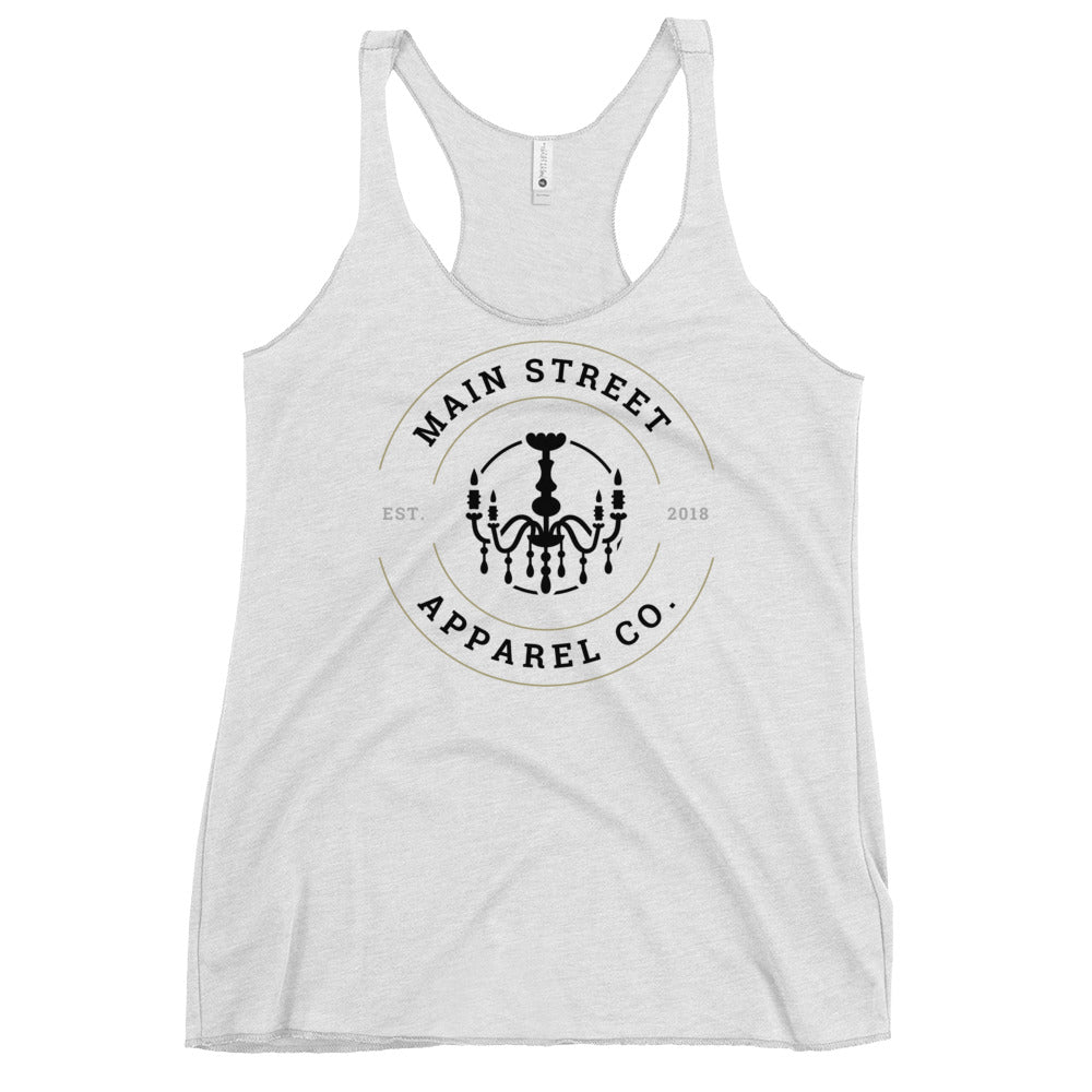 Main Street Apparel Co Logo Women's Racerback Tank