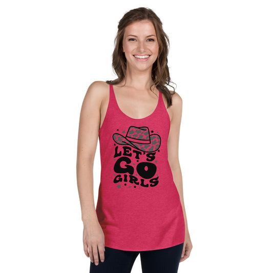 Women's Let's Go Girls Racerback Tank