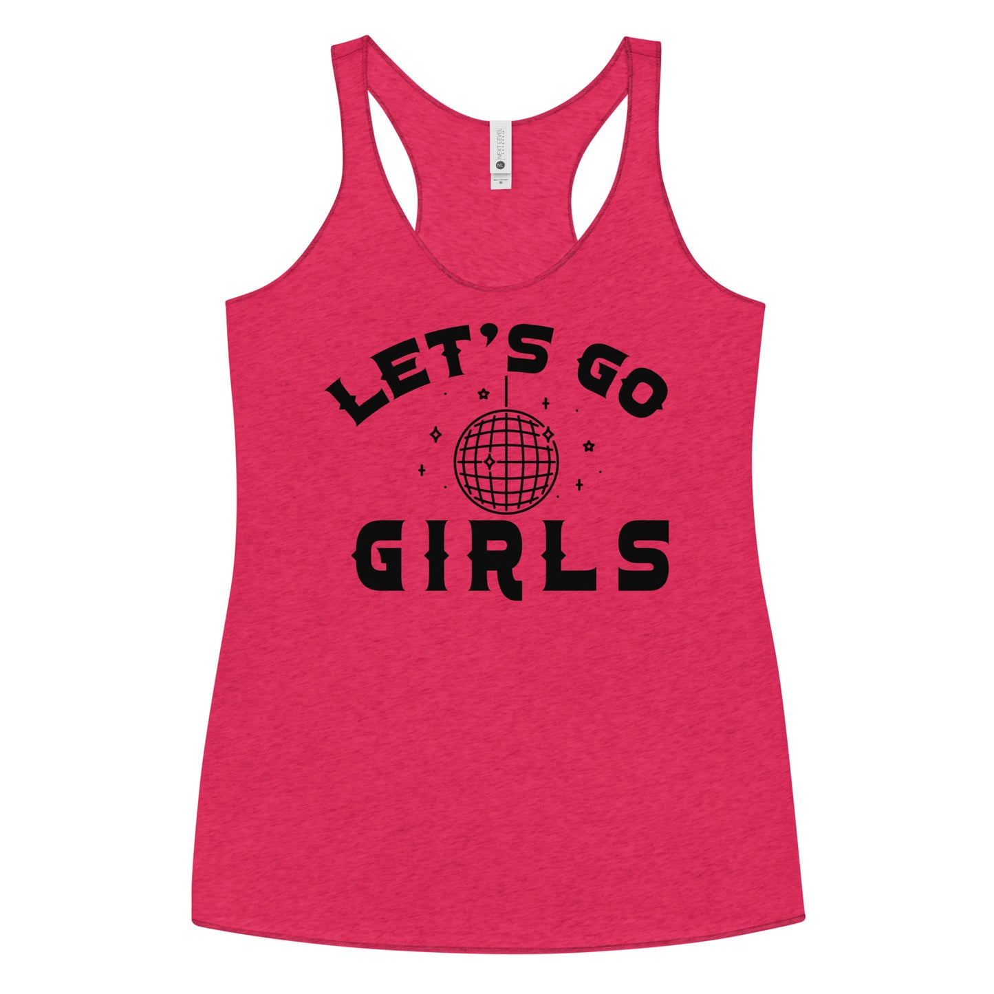 Women's Let's Go Girls Racerback Tank