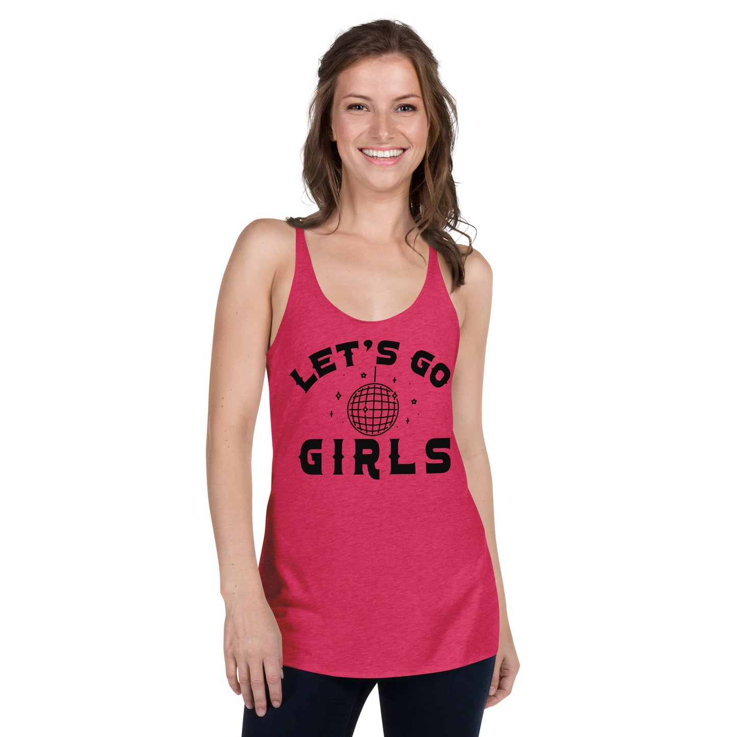 Women's Let's Go Girls Racerback Tank