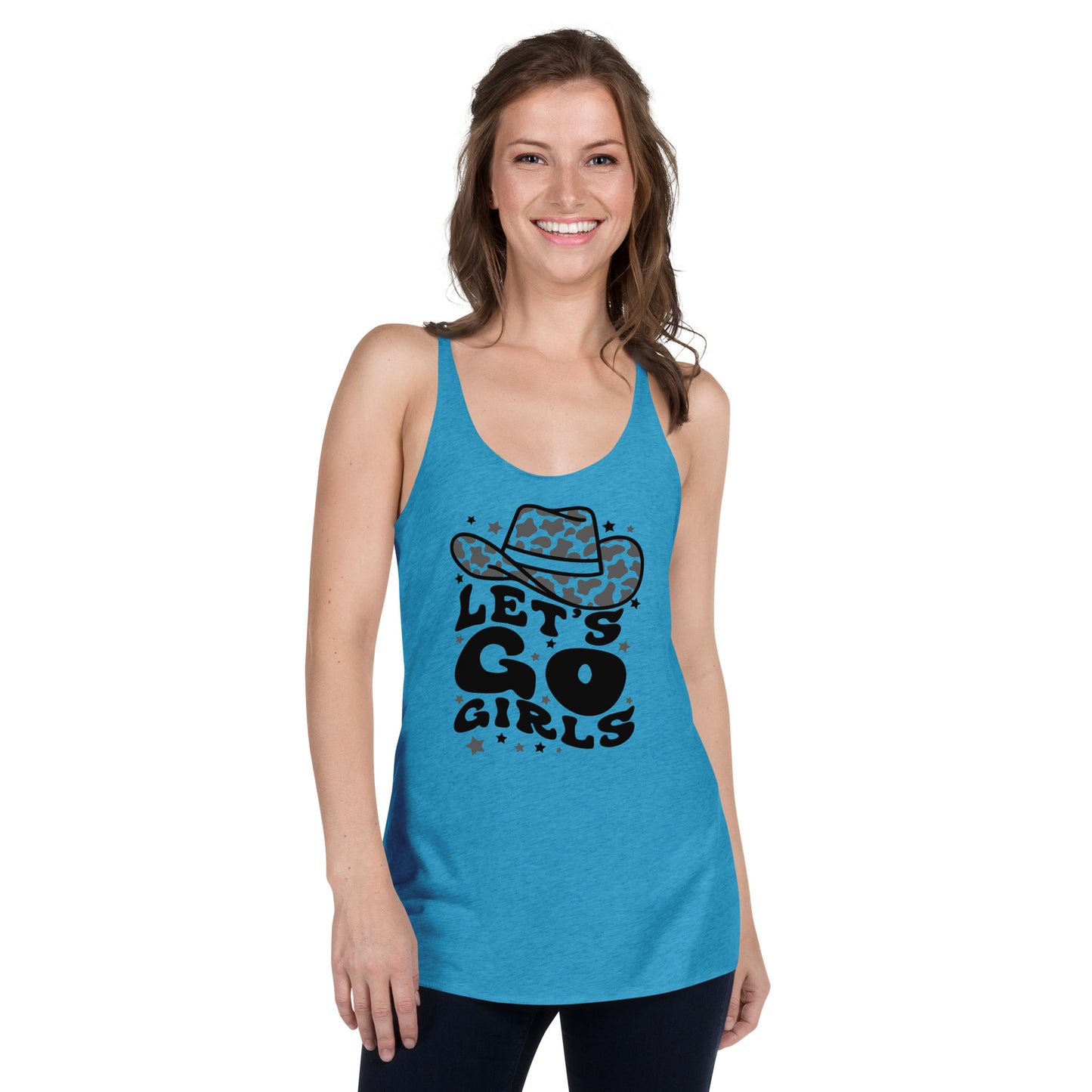 Women's Let's Go Girls Racerback Tank