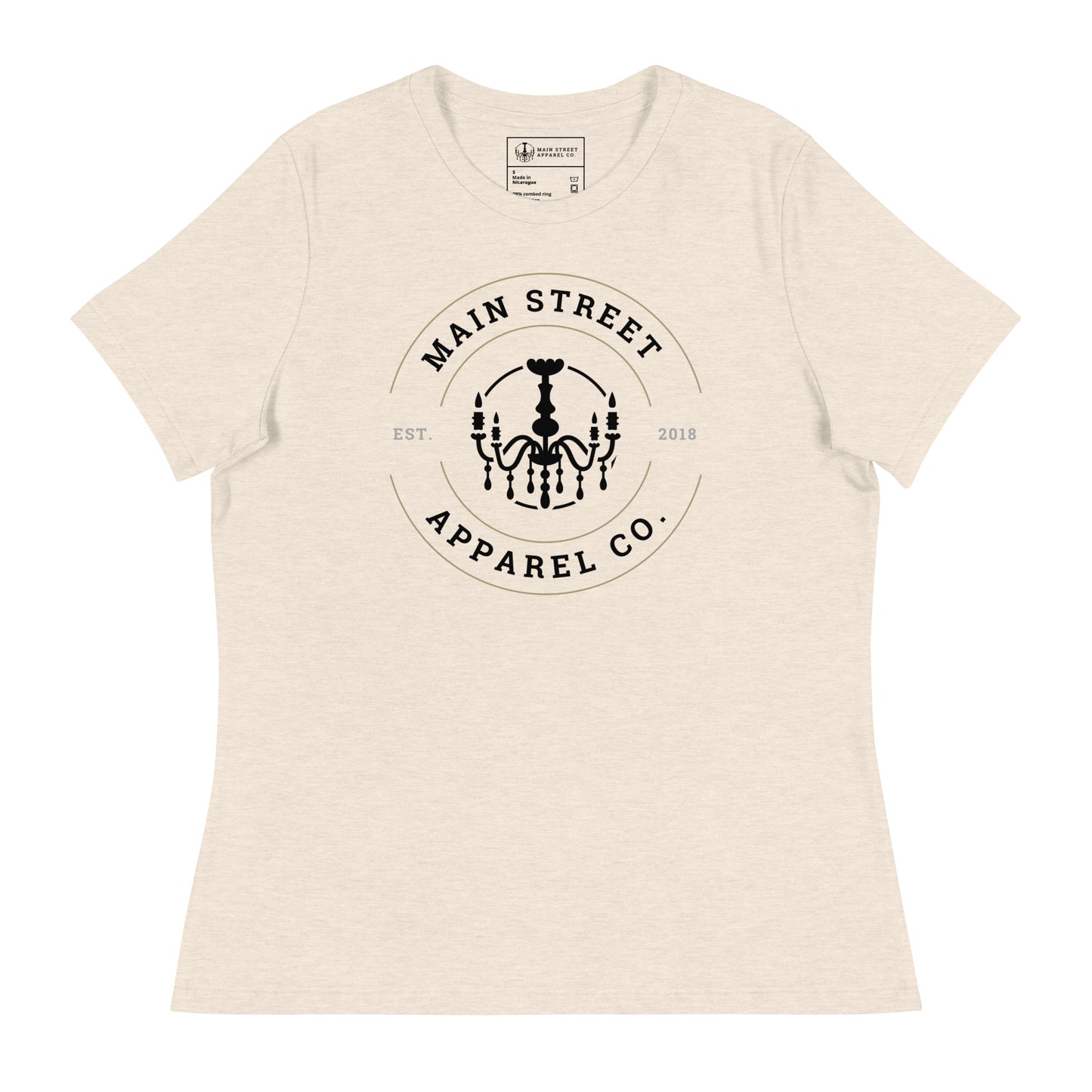 Main Street Apparel Co. Logo Unisex Relaxed T-Shirt