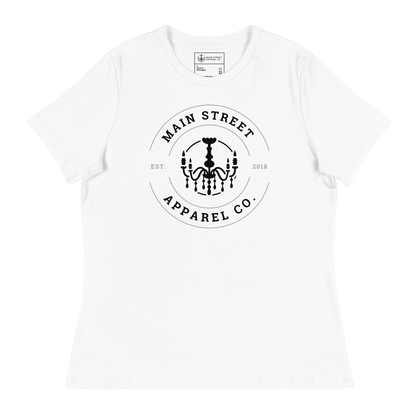 Main Street Apparel Co. Logo Unisex Relaxed T-Shirt