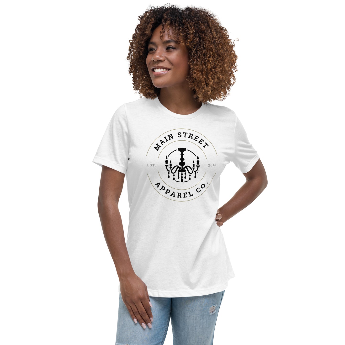 Main Street Apparel Co. Logo Unisex Relaxed T-Shirt